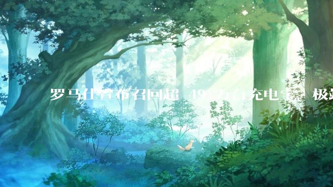 罗马仕宣布召回超 49 万台充电宝，极端场景下可能有燃烧风险，有多危险？为何有安全隐患的产品能够上市？